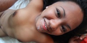 Asian Sex Diary offers a free xxx photo gallery with Kim Morning in sex scene with boy